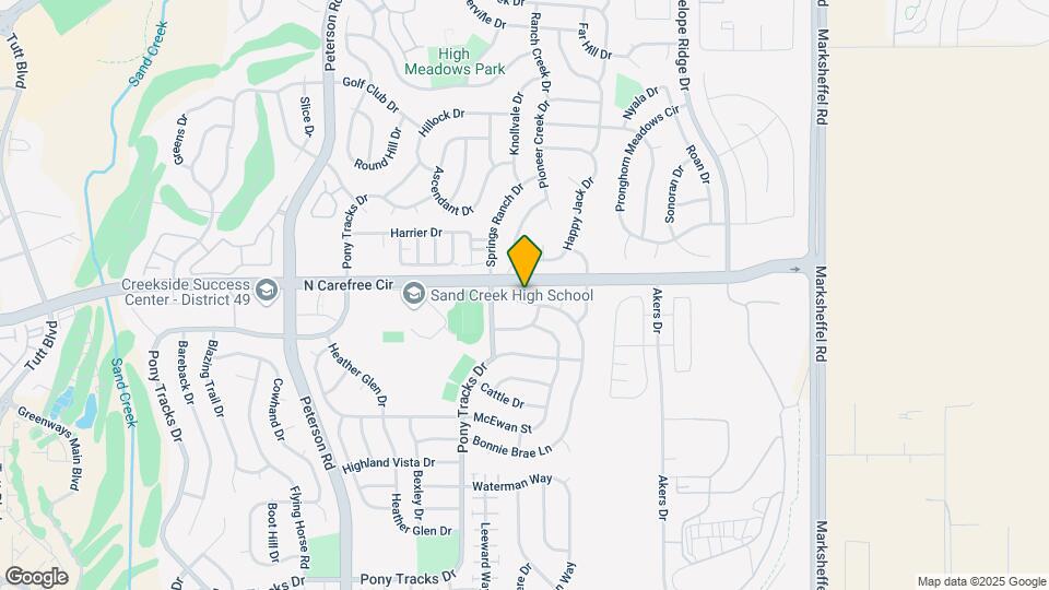 7311 Bonnie Brae Ln Map and Location Details
