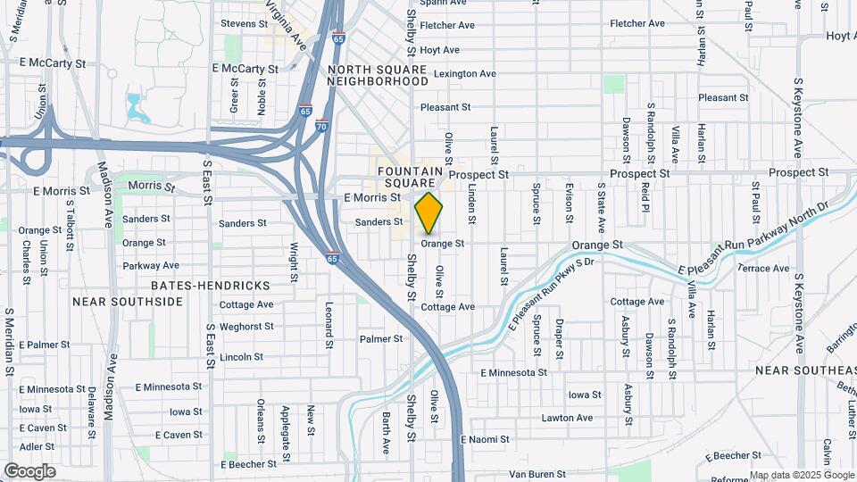 1120 Orange St Map and Location Details
