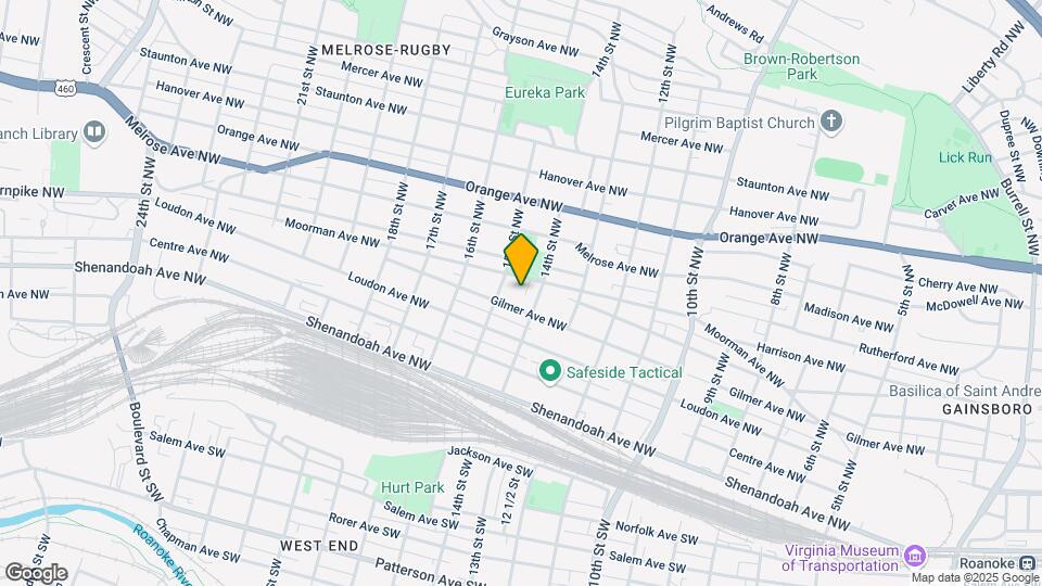 1416 Moorman Ave NW-Unit -Available in April Map and Location Details