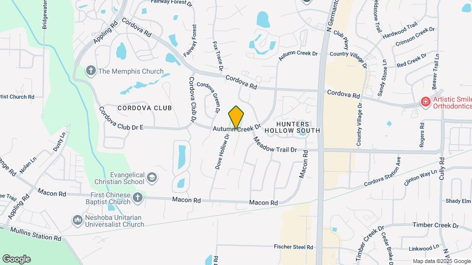 7801 Autumn Creek Dr Map and Location Details