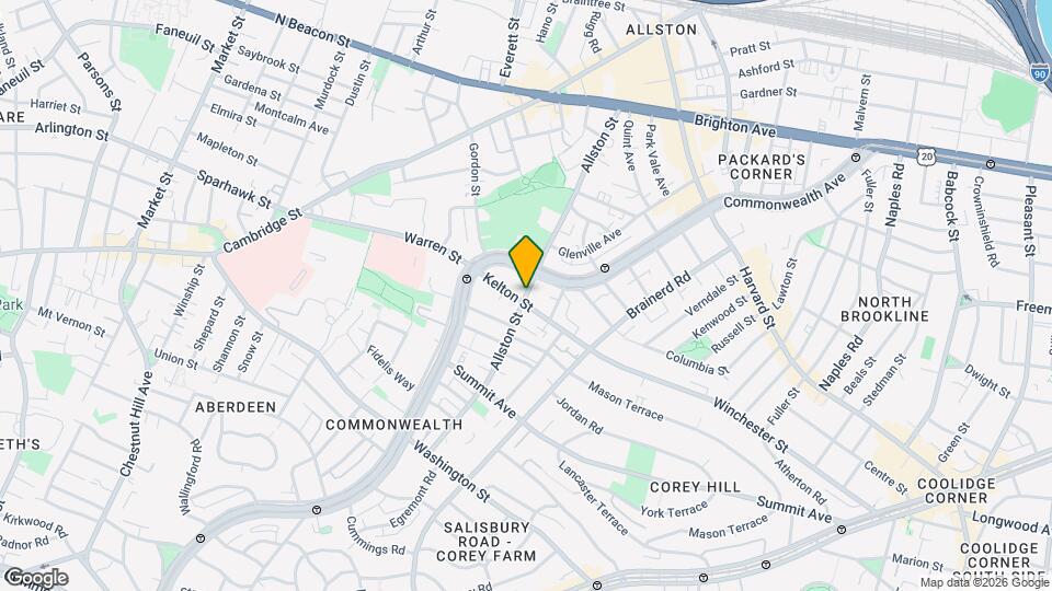 43 Allston St Map and Location Details