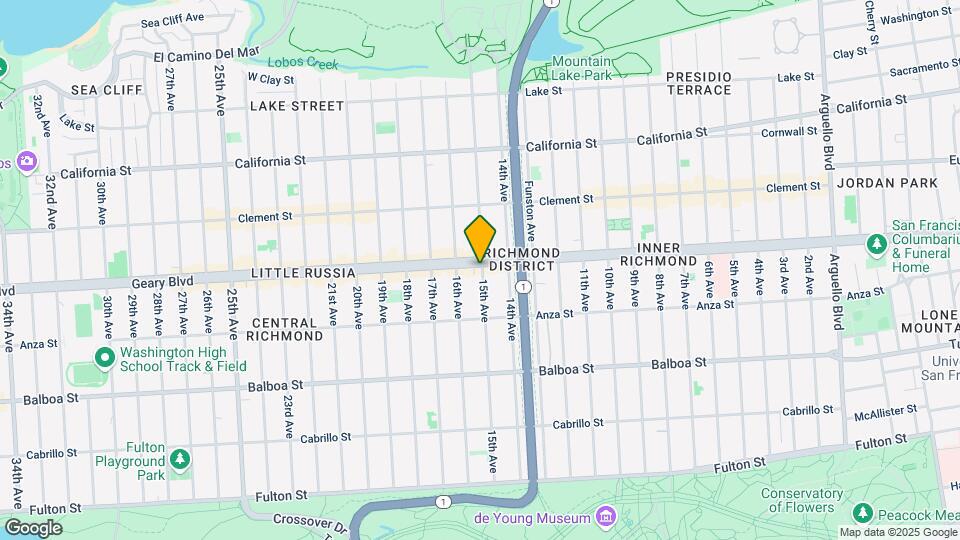 411 15th Avenue Map and Location Details