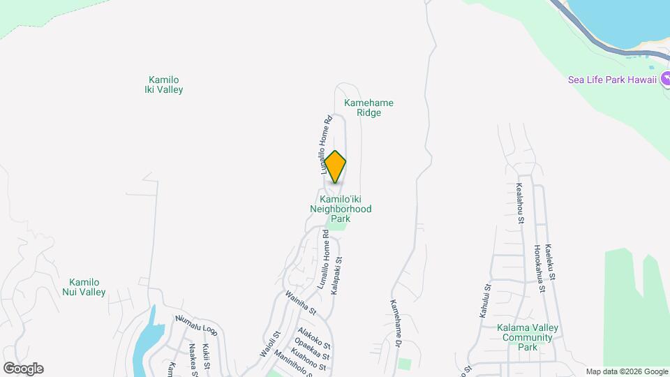 950 Kolokolo Pl Map and Location Details