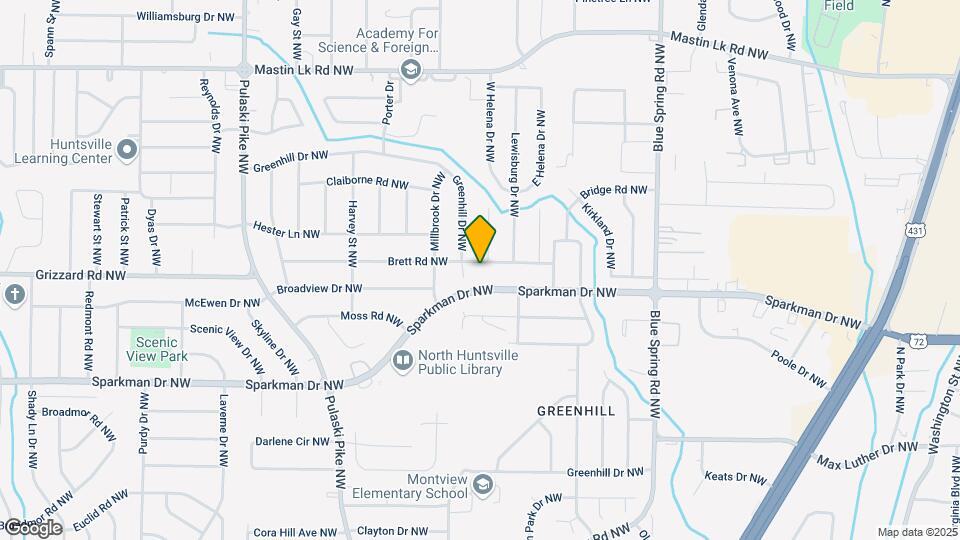 2611 Brett Rd NW Map and Location Details