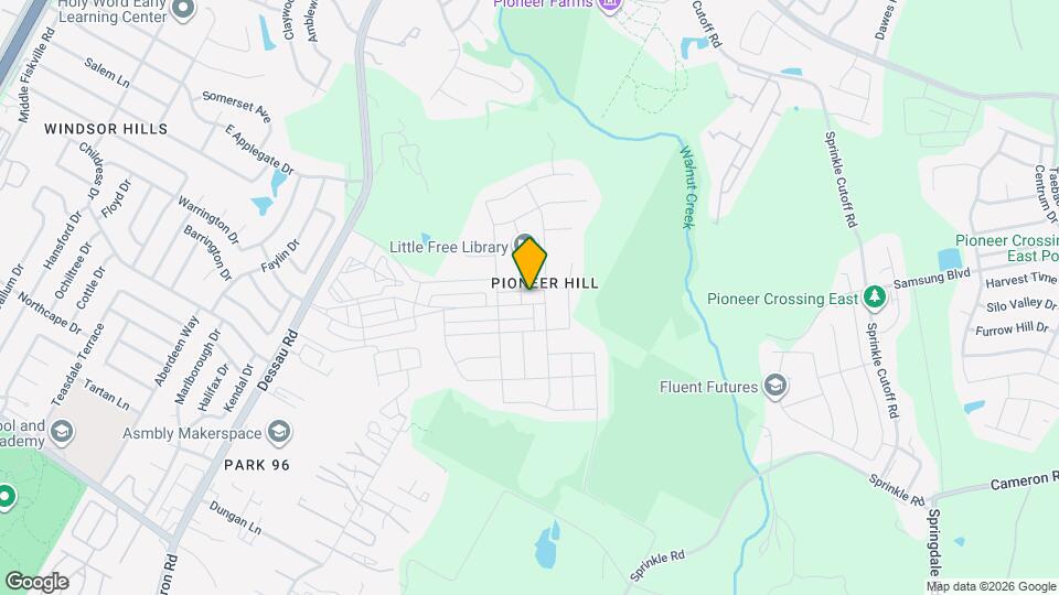 2202 Arborside Dr Map and Location Details