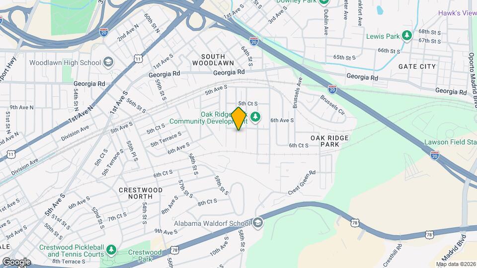 609 63rd St S Map and Location Details