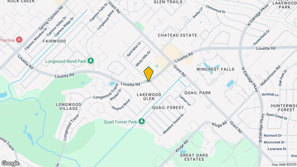 13135 Finch Brook Dr Map and Location Details