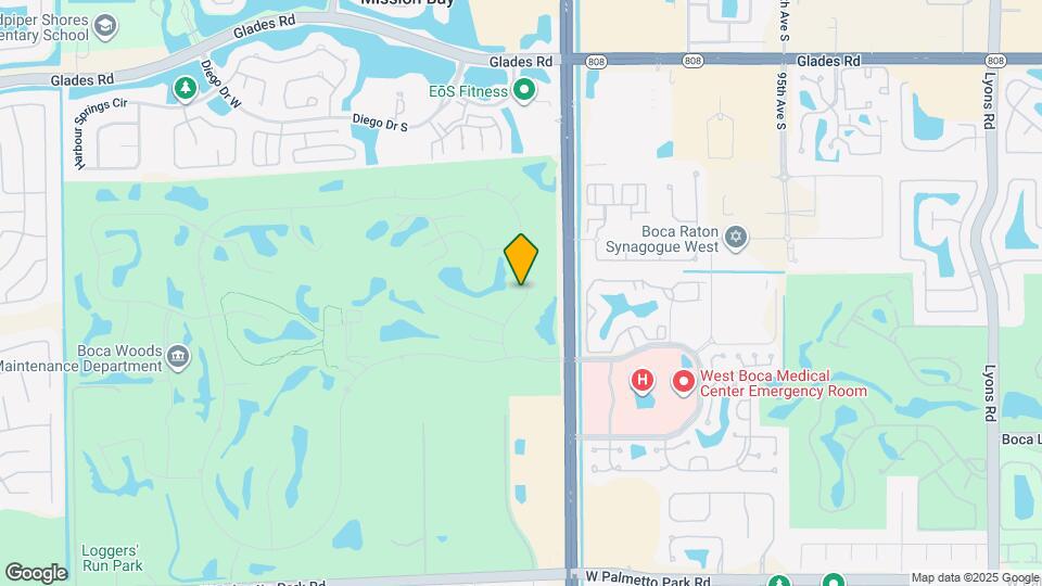 11415 Boca Woods Ln Map and Location Details