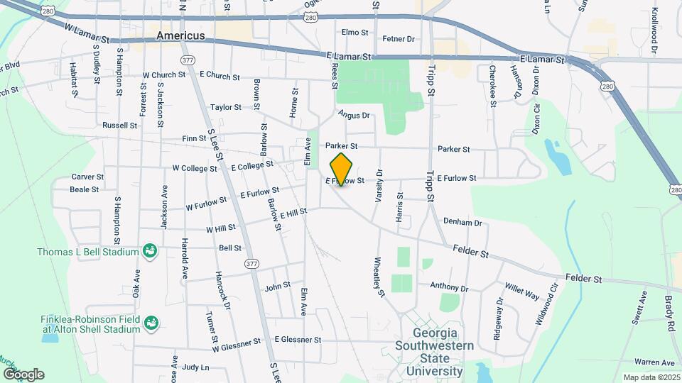 624 Felder St Map and Location Details