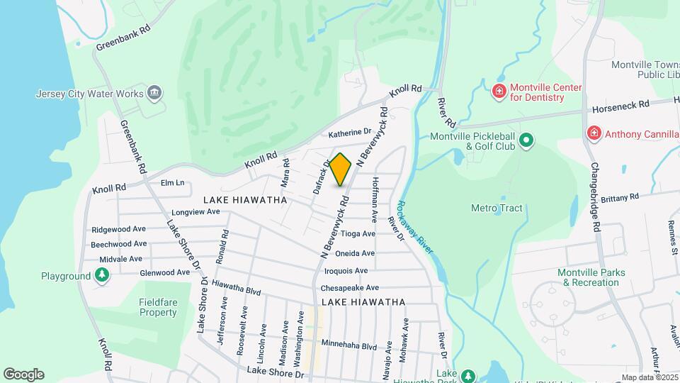 197 N Beverwyck Rd Mapa y Detalles de la Ubicación