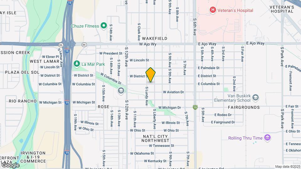 367 W Columbia St Map and Location Details