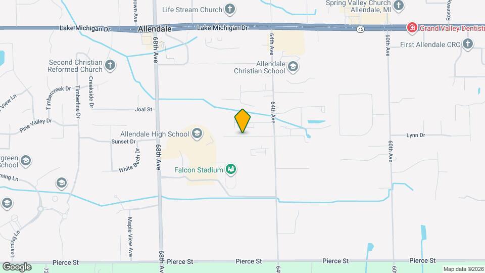 6525 Winans St Map and Location Details