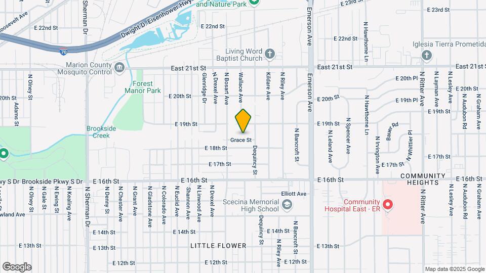 4731 Grace St Map and Location Details