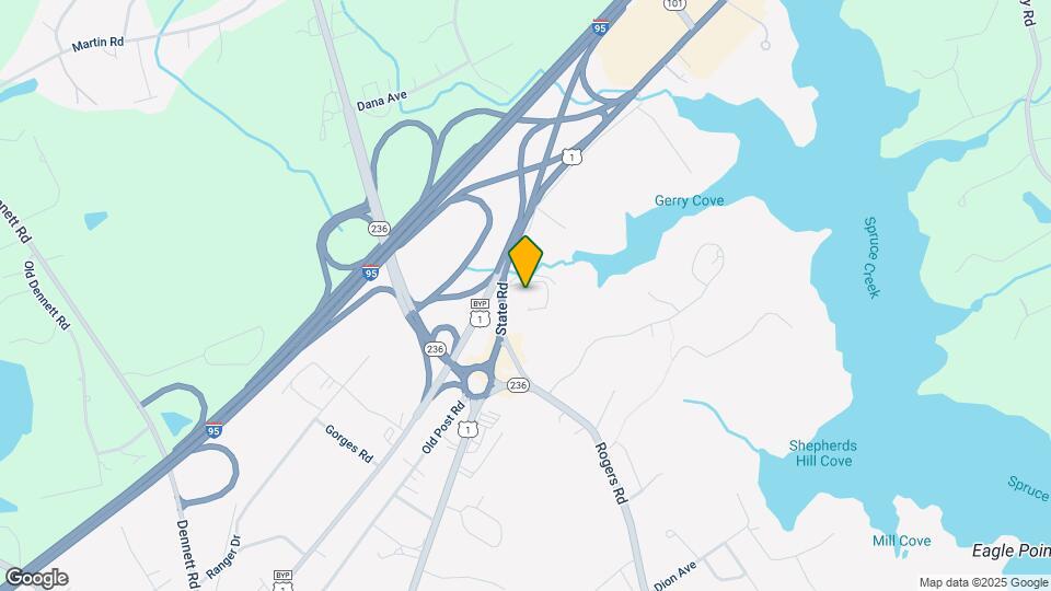Holiday Kittery Estates Map and Location Details