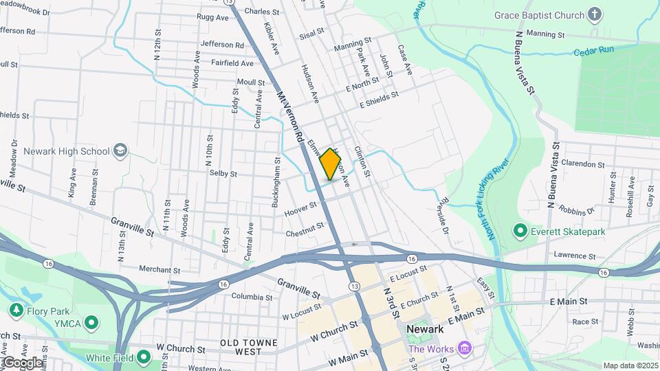 263 Elmwood Ave Map and Location Details