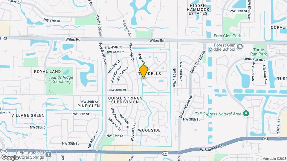4020 NW 76th Ave Map and Location Details