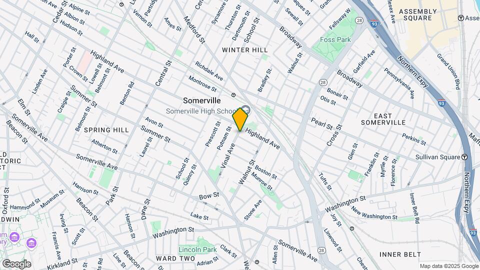 57-59 Vinal Ave Mapa y Detalles de la Ubicación