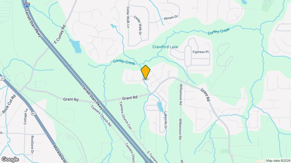 2499 Brookgate Way Map and Location Details