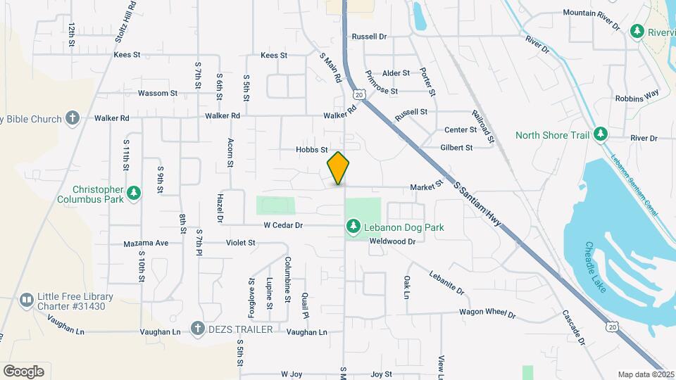 Twin Cedars Mobile Home Park Map and Location Details