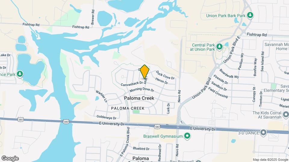 1525 Canvasback Map and Location Details