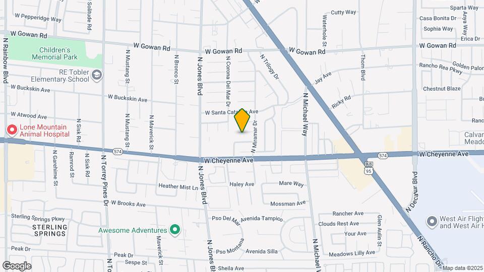 5817 W Robin Ln Map and Location Details