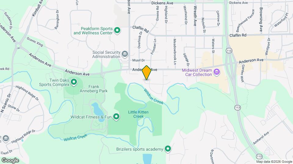 3430 Woodduck Way Map and Location Details