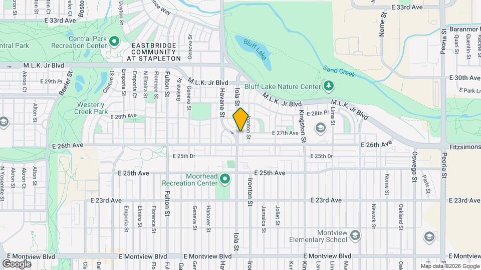 2672 Iola St Map and Location Details