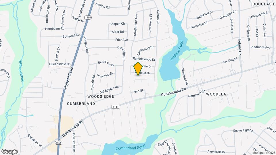 5012 Shimmer Dr Map and Location Details