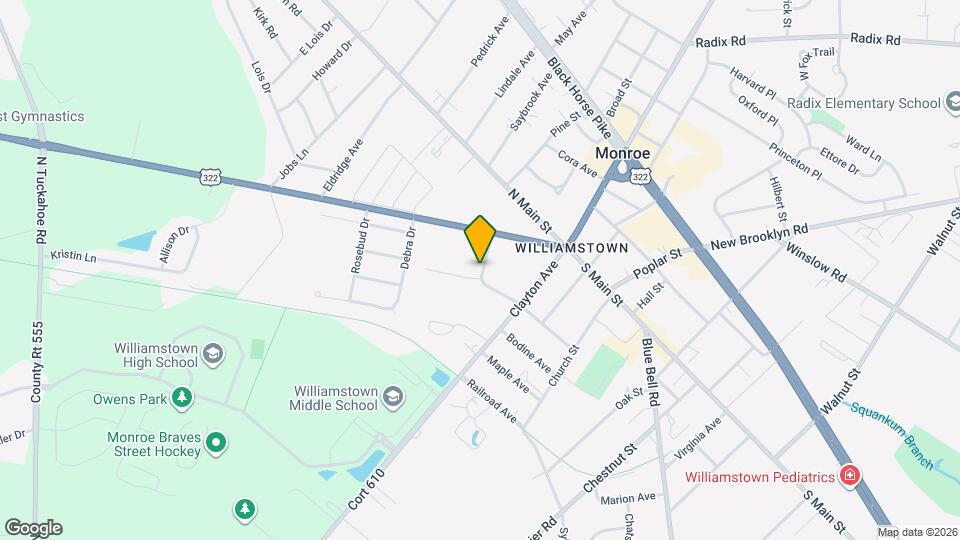 143 Curtis Ave Map and Location Details