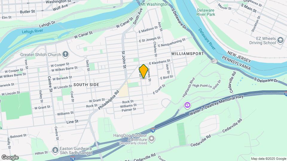 610 Folk St Map and Location Details