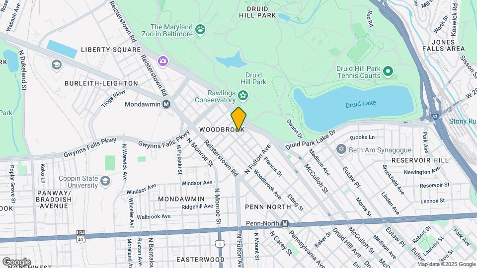 2304 Ruskin Ave Map and Location Details