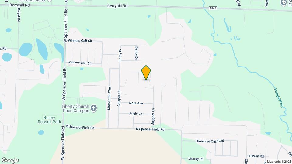 4531 Jude Way Map and Location Details