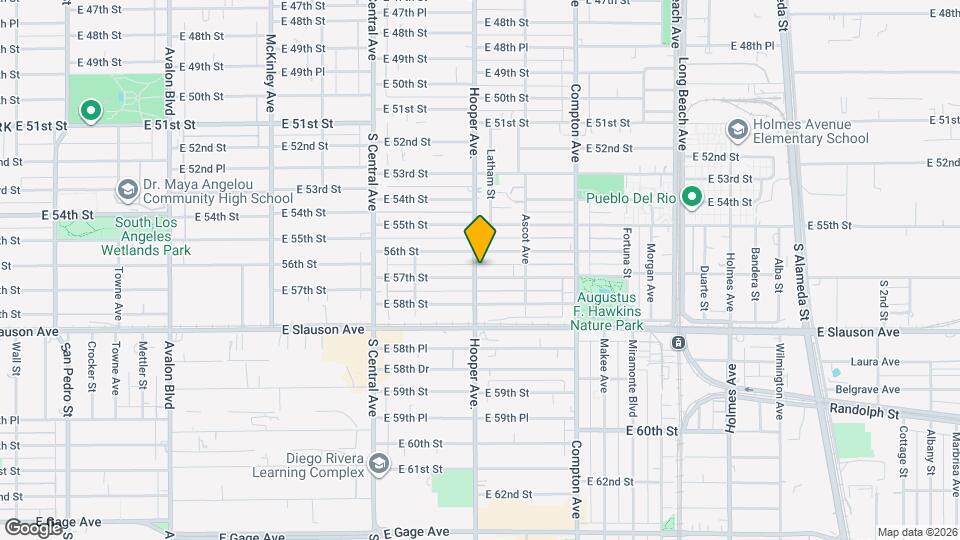5624 Hooper Ave Map and Location Details