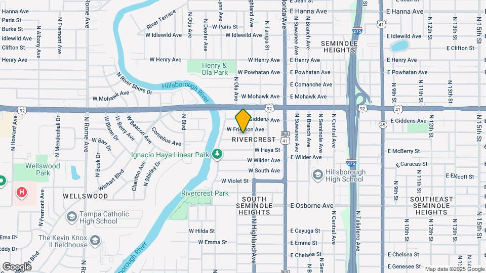 311 W Crest Ave Map and Location Details