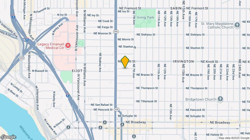 522 NE Russell St, Unit 522 Map and Location Details