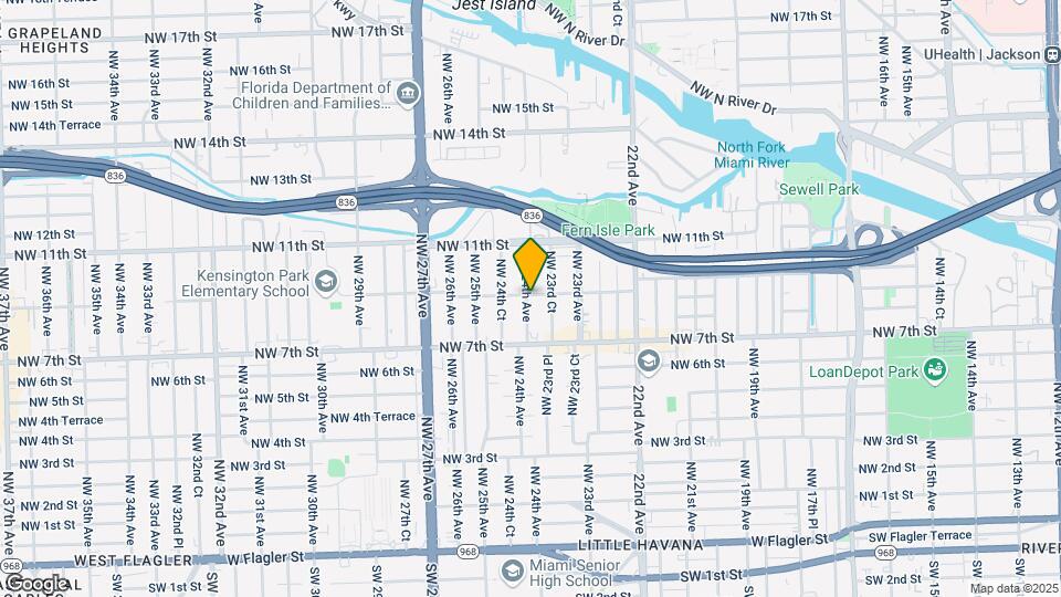 2392 NW 9th St Mapa y Detalles de la Ubicación