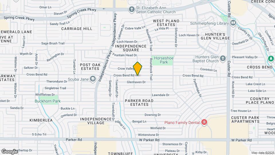 2728 Cross Bend Rd Map and Location Details