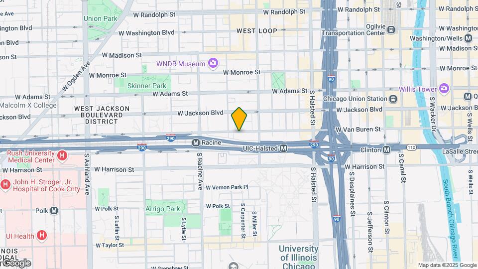 Landmark West Loop Map and Location Details