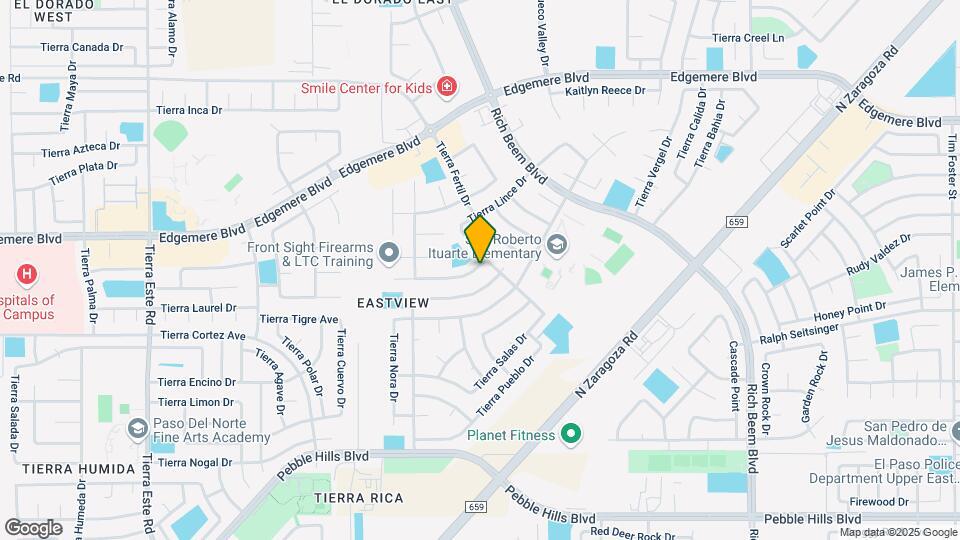12800 Tierra Alexis Dr Mapa y Detalles de la Ubicación