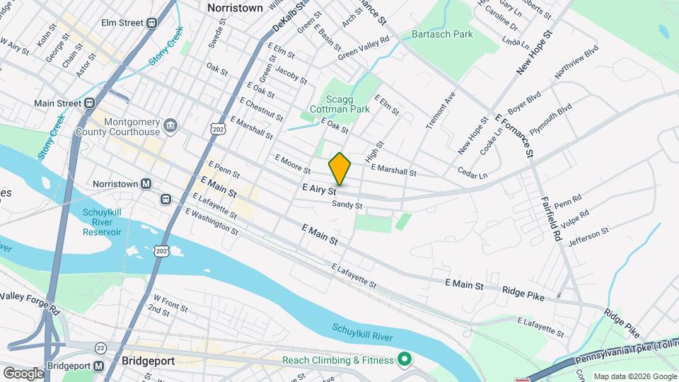 507 E Airy St Map and Location Details