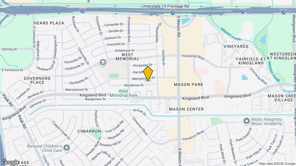 22122 Woodrose Dr Map and Location Details
