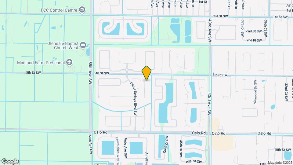552 Calamondin Way SW Map and Location Details