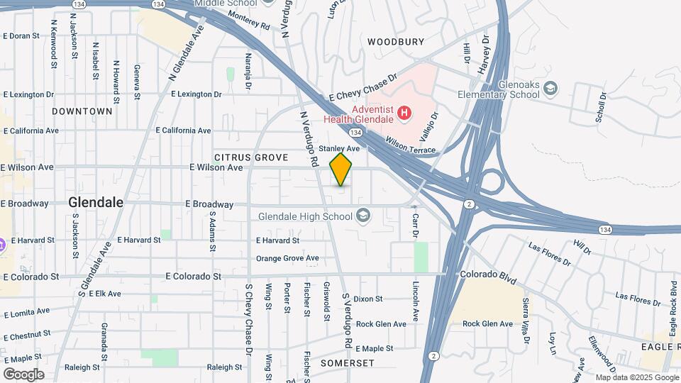 1420 Barrington Way Map and Location Details