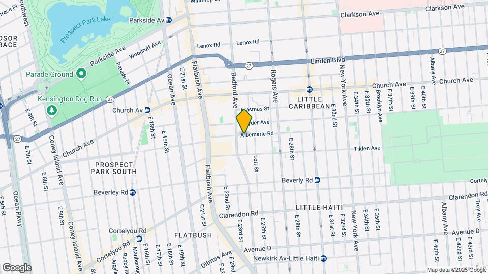 2306 Albemarle Rd Map and Location Details