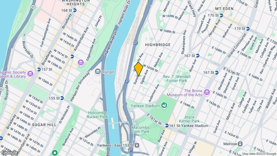 169 W 164th St Map and Location Details