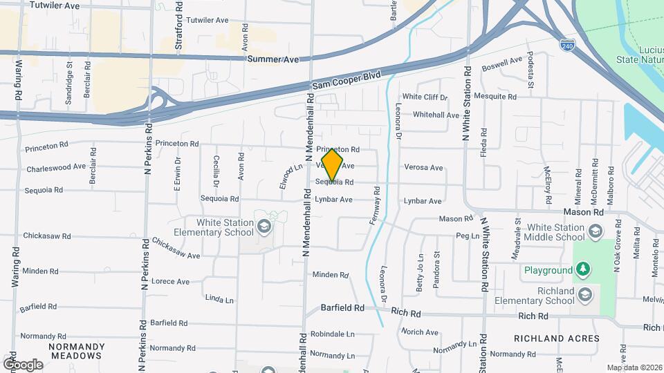 4963 Sequoia Rd Map and Location Details