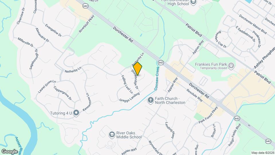 8511 Stonebridge Dr Map and Location Details