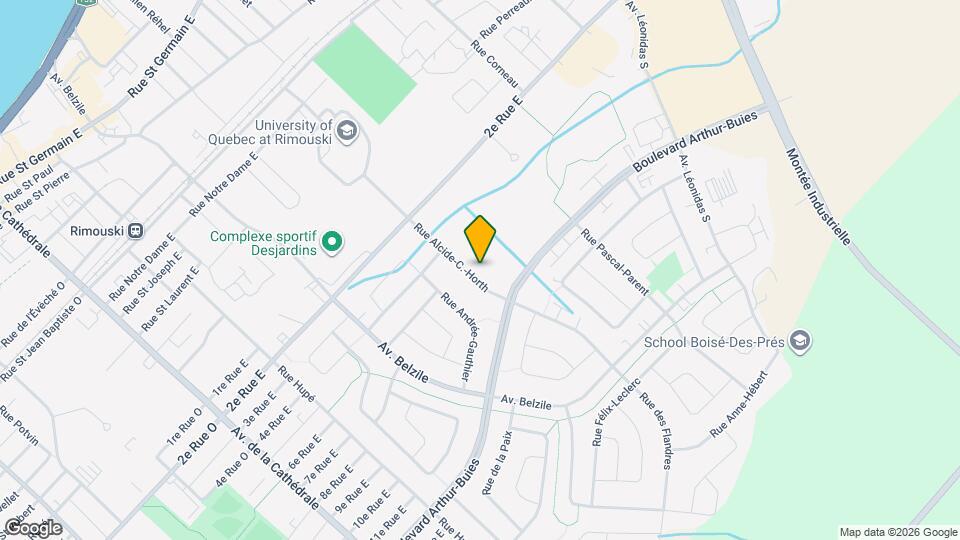 UTILE Rimouski Map and Location Details