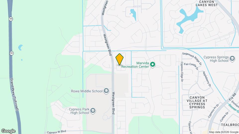 7919 Fijian Cypress Dr Map and Location Details