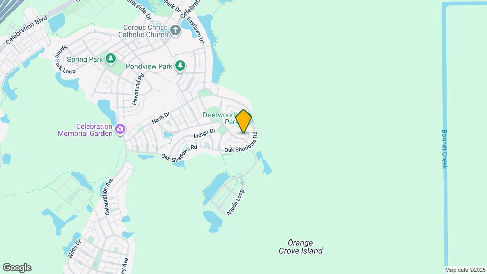 1115 Oak Pond Dr Map and Location Details